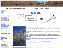 Tablet Screenshot of macdonnellranges.com